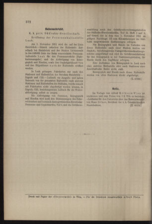 Verordnungs- und Anzeige-Blatt der k.k. General-Direction der österr. Staatsbahnen 19111014 Seite: 4