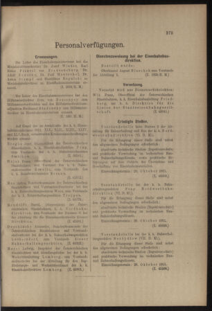 Verordnungs- und Anzeige-Blatt der k.k. General-Direction der österr. Staatsbahnen 19111021 Seite: 3