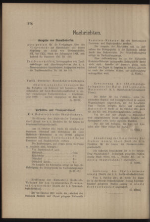 Verordnungs- und Anzeige-Blatt der k.k. General-Direction der österr. Staatsbahnen 19111021 Seite: 4