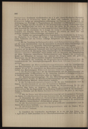 Verordnungs- und Anzeige-Blatt der k.k. General-Direction der österr. Staatsbahnen 19111028 Seite: 2