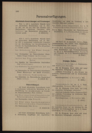 Verordnungs- und Anzeige-Blatt der k.k. General-Direction der österr. Staatsbahnen 19111028 Seite: 8