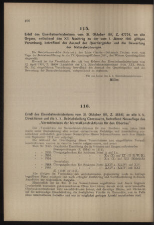 Verordnungs- und Anzeige-Blatt der k.k. General-Direction der österr. Staatsbahnen 19111111 Seite: 2