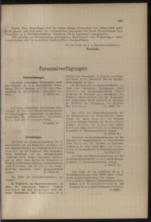 Verordnungs- und Anzeige-Blatt der k.k. General-Direction der österr. Staatsbahnen 19111111 Seite: 3