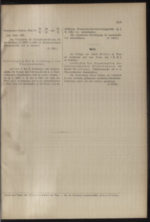 Verordnungs- und Anzeige-Blatt der k.k. General-Direction der österr. Staatsbahnen 19111118 Seite: 5