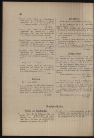 Verordnungs- und Anzeige-Blatt der k.k. General-Direction der österr. Staatsbahnen 19111125 Seite: 6