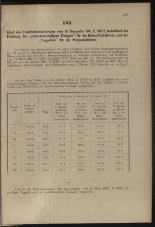 Verordnungs- und Anzeige-Blatt der k.k. General-Direction der österr. Staatsbahnen 19111223 Seite: 3