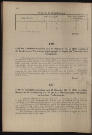 Verordnungs- und Anzeige-Blatt der k.k. General-Direction der österr. Staatsbahnen 19111223 Seite: 4