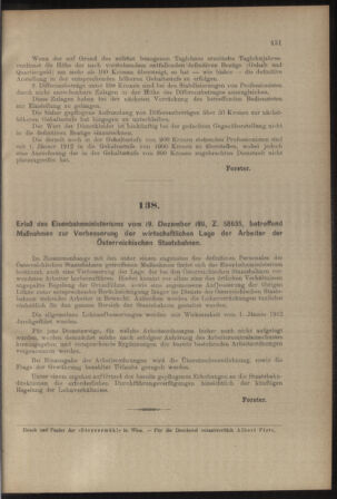 Verordnungs- und Anzeige-Blatt der k.k. General-Direction der österr. Staatsbahnen 19111223 Seite: 5