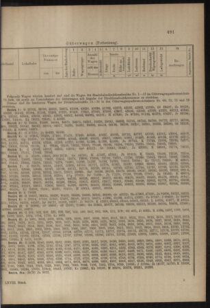 Verordnungs- und Anzeige-Blatt der k.k. General-Direction der österr. Staatsbahnen 19111230 Seite: 17