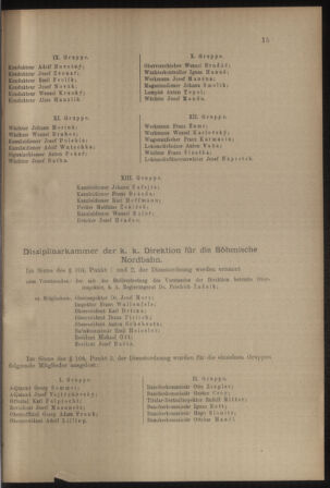 Verordnungs- und Anzeige-Blatt der k.k. General-Direction der österr. Staatsbahnen 19120106 Seite: 15