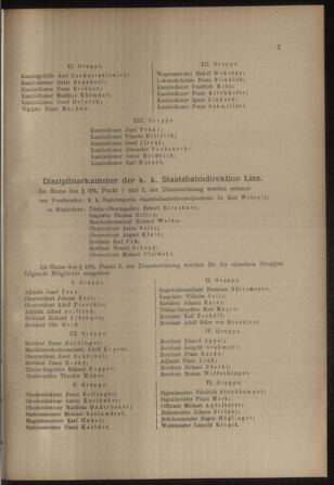 Verordnungs- und Anzeige-Blatt der k.k. General-Direction der österr. Staatsbahnen 19120106 Seite: 7