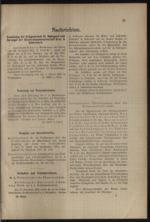 Verordnungs- und Anzeige-Blatt der k.k. General-Direction der österr. Staatsbahnen 19120113 Seite: 9