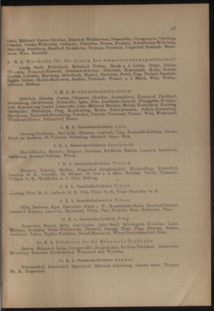 Verordnungs- und Anzeige-Blatt der k.k. General-Direction der österr. Staatsbahnen 19120120 Seite: 5