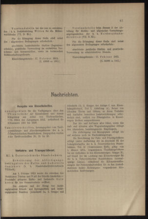 Verordnungs- und Anzeige-Blatt der k.k. General-Direction der österr. Staatsbahnen 19120203 Seite: 5