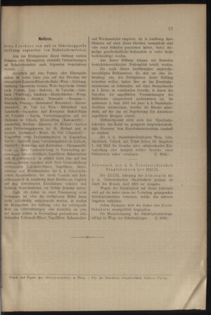 Verordnungs- und Anzeige-Blatt der k.k. General-Direction der österr. Staatsbahnen 19120210 Seite: 7