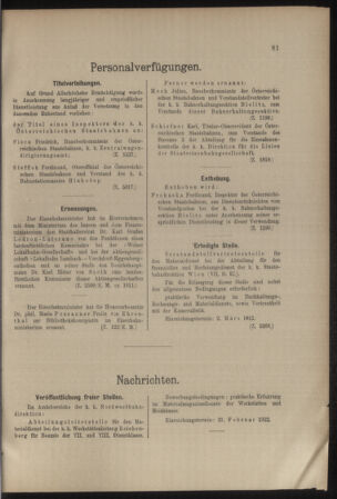 Verordnungs- und Anzeige-Blatt der k.k. General-Direction der österr. Staatsbahnen 19120217 Seite: 3