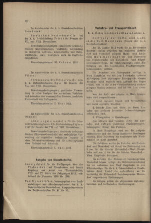 Verordnungs- und Anzeige-Blatt der k.k. General-Direction der österr. Staatsbahnen 19120217 Seite: 4