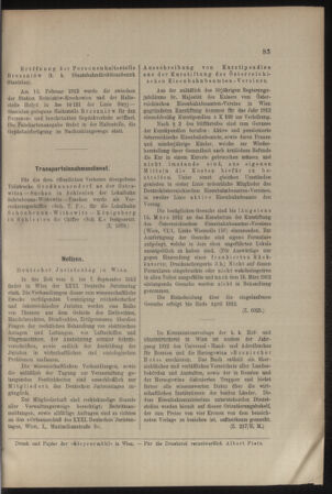 Verordnungs- und Anzeige-Blatt der k.k. General-Direction der österr. Staatsbahnen 19120217 Seite: 5