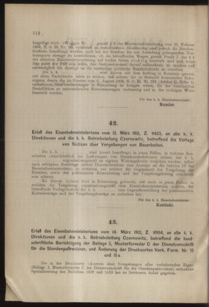 Verordnungs- und Anzeige-Blatt der k.k. General-Direction der österr. Staatsbahnen 19120323 Seite: 2