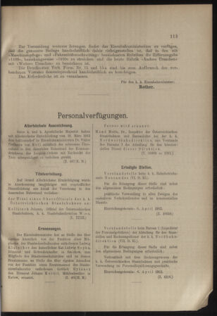 Verordnungs- und Anzeige-Blatt der k.k. General-Direction der österr. Staatsbahnen 19120323 Seite: 3