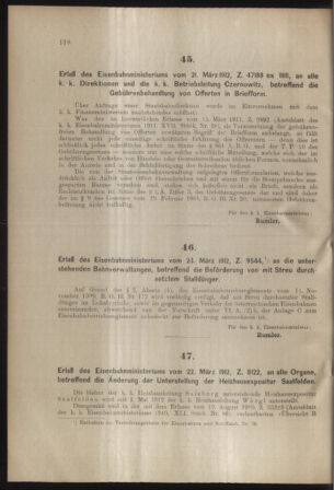 Verordnungs- und Anzeige-Blatt der k.k. General-Direction der österr. Staatsbahnen 19120330 Seite: 2