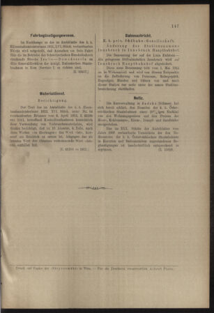 Verordnungs- und Anzeige-Blatt der k.k. General-Direction der österr. Staatsbahnen 19120420 Seite: 9