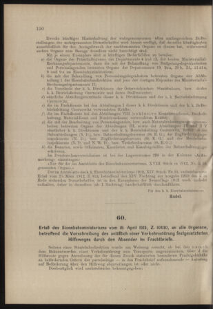 Verordnungs- und Anzeige-Blatt der k.k. General-Direction der österr. Staatsbahnen 19120427 Seite: 2