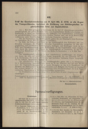 Verordnungs- und Anzeige-Blatt der k.k. General-Direction der österr. Staatsbahnen 19120427 Seite: 4