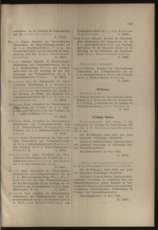 Verordnungs- und Anzeige-Blatt der k.k. General-Direction der österr. Staatsbahnen 19120427 Seite: 5