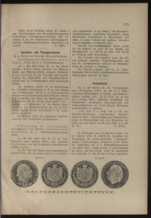 Verordnungs- und Anzeige-Blatt der k.k. General-Direction der österr. Staatsbahnen 19120518 Seite: 3