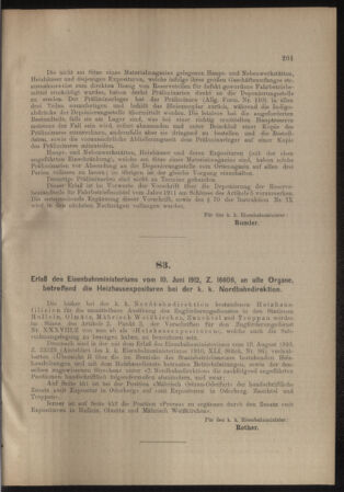 Verordnungs- und Anzeige-Blatt der k.k. General-Direction der österr. Staatsbahnen 19120615 Seite: 3