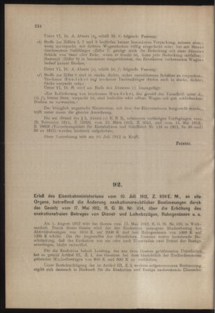 Verordnungs- und Anzeige-Blatt der k.k. General-Direction der österr. Staatsbahnen 19120713 Seite: 2