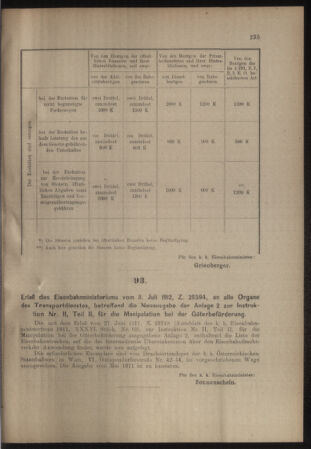 Verordnungs- und Anzeige-Blatt der k.k. General-Direction der österr. Staatsbahnen 19120713 Seite: 3