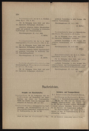 Verordnungs- und Anzeige-Blatt der k.k. General-Direction der österr. Staatsbahnen 19120713 Seite: 6