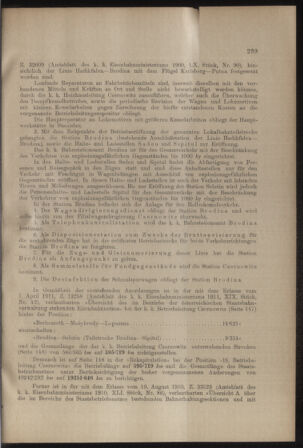 Verordnungs- und Anzeige-Blatt der k.k. General-Direction der österr. Staatsbahnen 19120907 Seite: 5