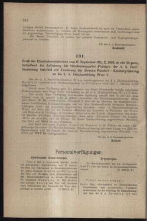 Verordnungs- und Anzeige-Blatt der k.k. General-Direction der österr. Staatsbahnen 19120921 Seite: 4