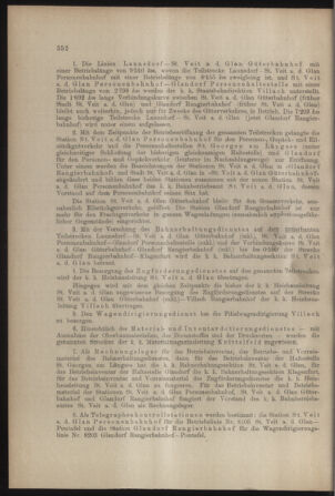 Verordnungs- und Anzeige-Blatt der k.k. General-Direction der österr. Staatsbahnen 19121102 Seite: 2