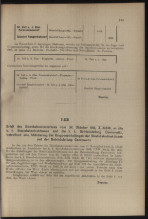 Verordnungs- und Anzeige-Blatt der k.k. General-Direction der österr. Staatsbahnen 19121102 Seite: 5