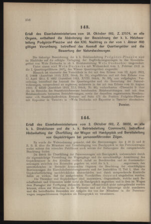 Verordnungs- und Anzeige-Blatt der k.k. General-Direction der österr. Staatsbahnen 19121102 Seite: 6