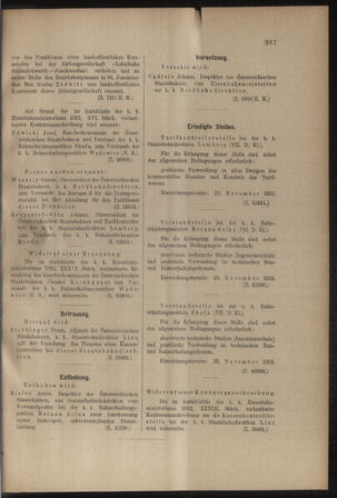 Verordnungs- und Anzeige-Blatt der k.k. General-Direction der österr. Staatsbahnen 19121109 Seite: 7