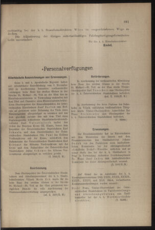 Verordnungs- und Anzeige-Blatt der k.k. General-Direction der österr. Staatsbahnen 19121123 Seite: 13