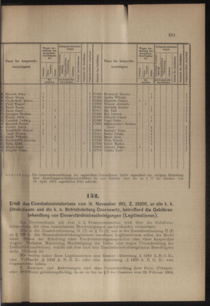 Verordnungs- und Anzeige-Blatt der k.k. General-Direction der österr. Staatsbahnen 19121123 Seite: 3