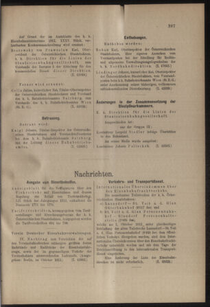 Verordnungs- und Anzeige-Blatt der k.k. General-Direction der österr. Staatsbahnen 19121130 Seite: 3