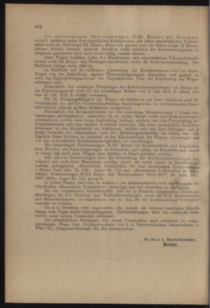 Verordnungs- und Anzeige-Blatt der k.k. General-Direction der österr. Staatsbahnen 19121207 Seite: 2