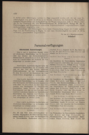 Verordnungs- und Anzeige-Blatt der k.k. General-Direction der österr. Staatsbahnen 19121221 Seite: 6