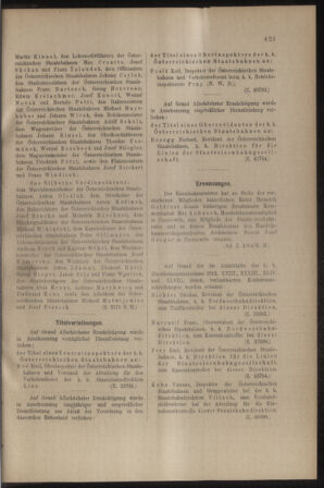 Verordnungs- und Anzeige-Blatt der k.k. General-Direction der österr. Staatsbahnen 19121221 Seite: 7