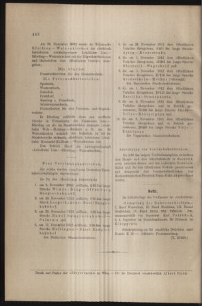 Verordnungs- und Anzeige-Blatt der k.k. General-Direction der österr. Staatsbahnen 19121228 Seite: 20