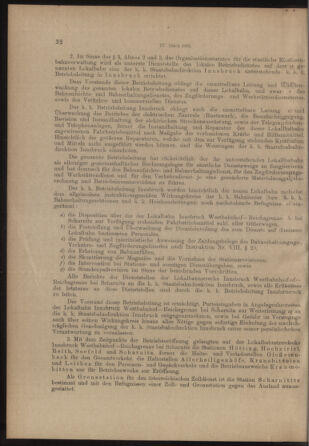 Verordnungs- und Anzeige-Blatt der k.k. General-Direction der österr. Staatsbahnen 19130118 Seite: 2