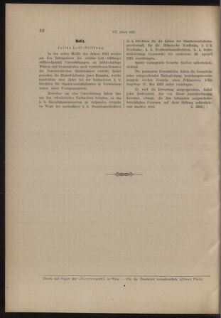 Verordnungs- und Anzeige-Blatt der k.k. General-Direction der österr. Staatsbahnen 19130208 Seite: 8