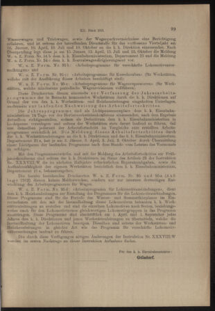 Verordnungs- und Anzeige-Blatt der k.k. General-Direction der österr. Staatsbahnen 19130308 Seite: 3